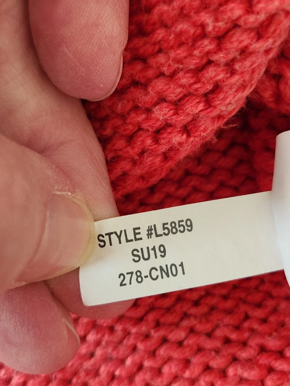 J. Crew soft coral